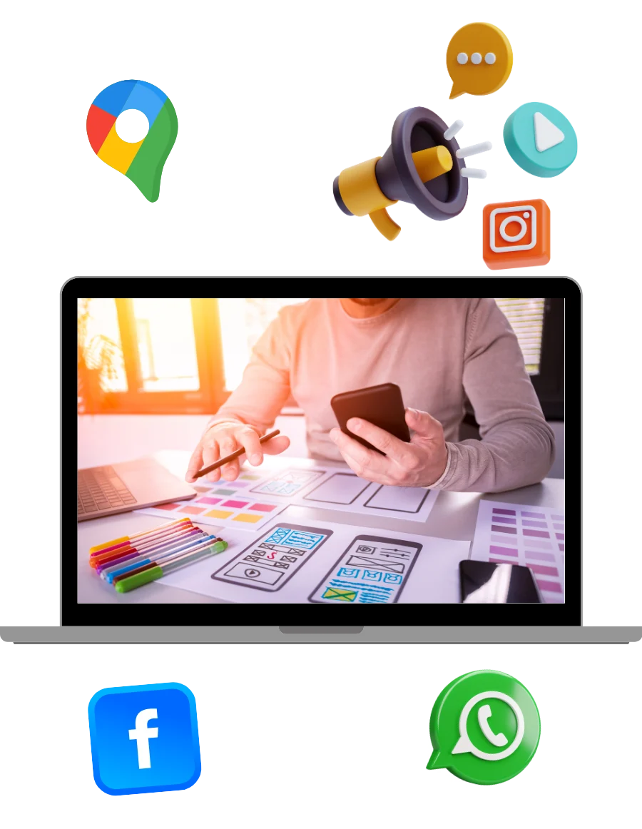 Panfleto digital en internet por $20 USD al mes